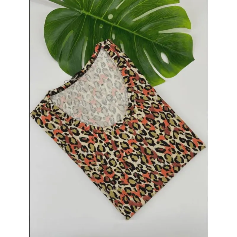 Blusa Feminino Animal Print 4492 - Guivi Anmarte