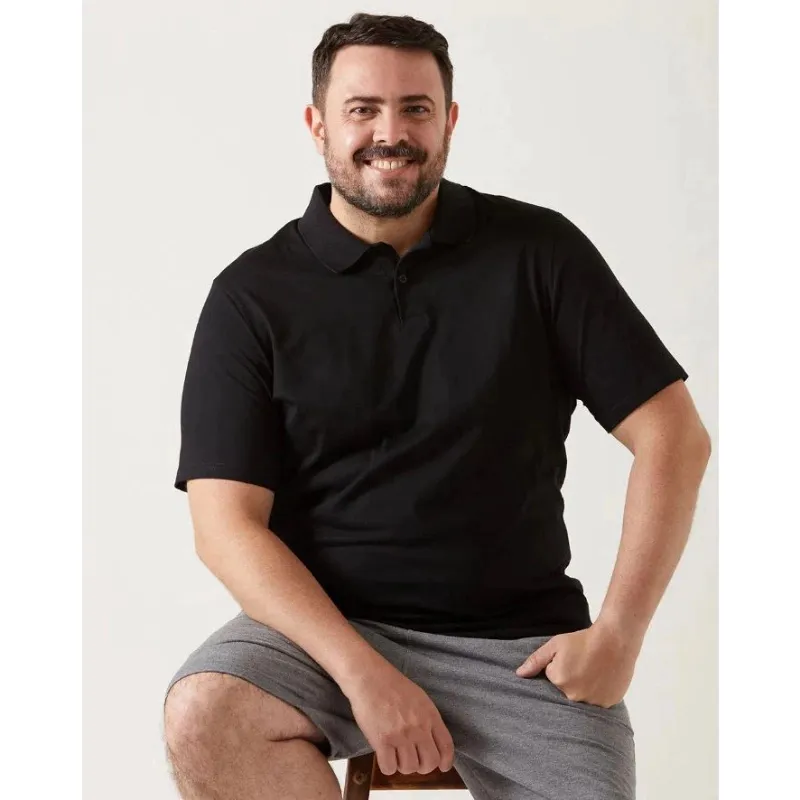 Camisa Polo Malha Malwee Masculina Plus Size