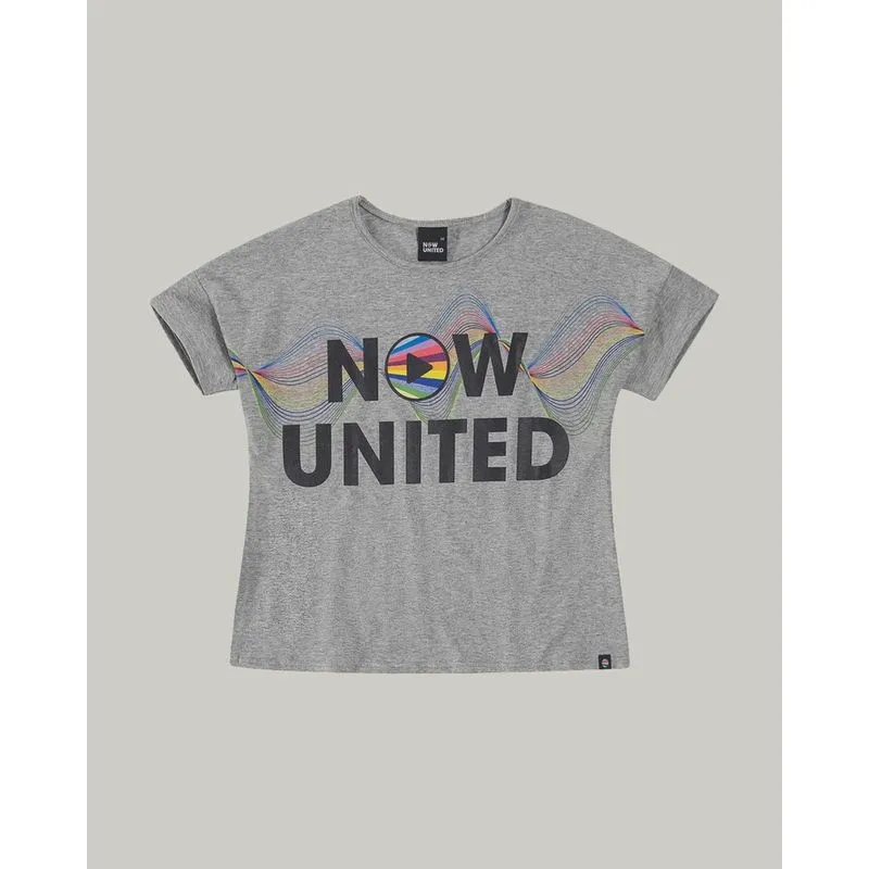 Blusa Manga Curta Juvenil Now United Malwee