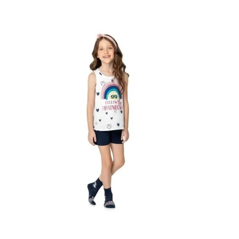 Pijama Infantil Regata Menina Malwee 10 ao 14