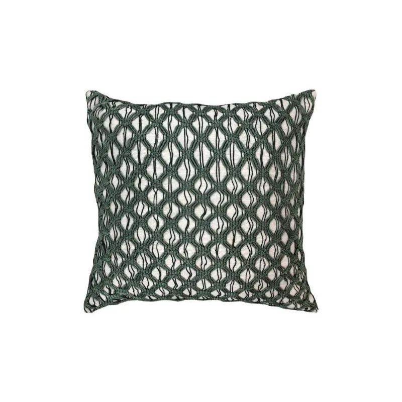 Almofada Decortextil Croche Rendado 52x52 cmAlmofada Decortextil Croche Rendado 52x52 cm