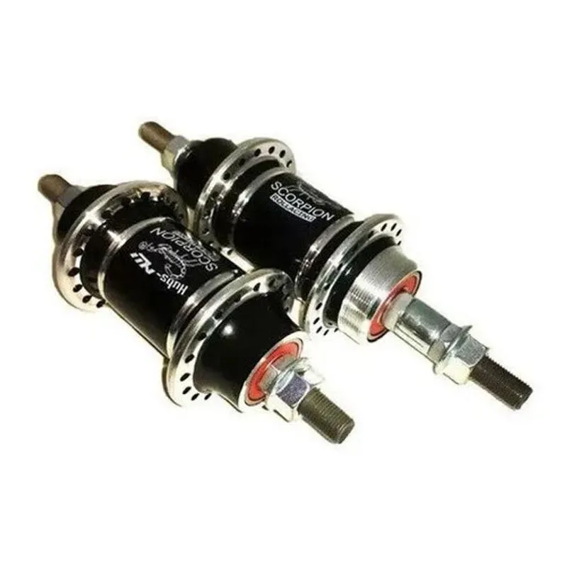 3x Par Cubo De Rolamento 36f Scorpion Alumínio P/bike Mtb Pr