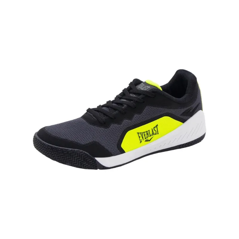 Tênis Everlast Range Cross Training Masculino Preto Amarelo