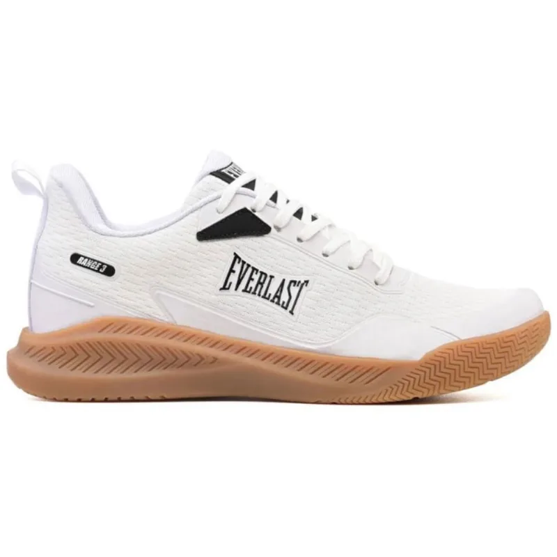 Tênis Everlast Range 3 Unissex Branco Marrom - Everlast