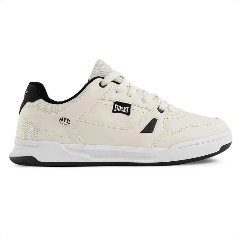 Tênis Everlast New York Masculino 38 / bege-preto