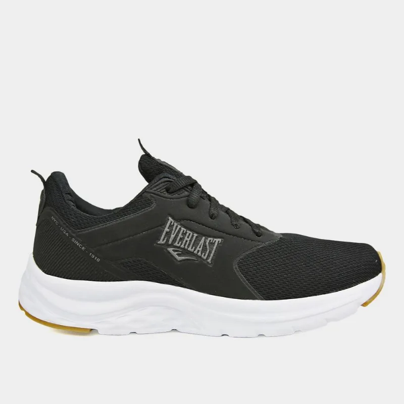 Tênis Everlast City III - Unissex - Preto+Cinza