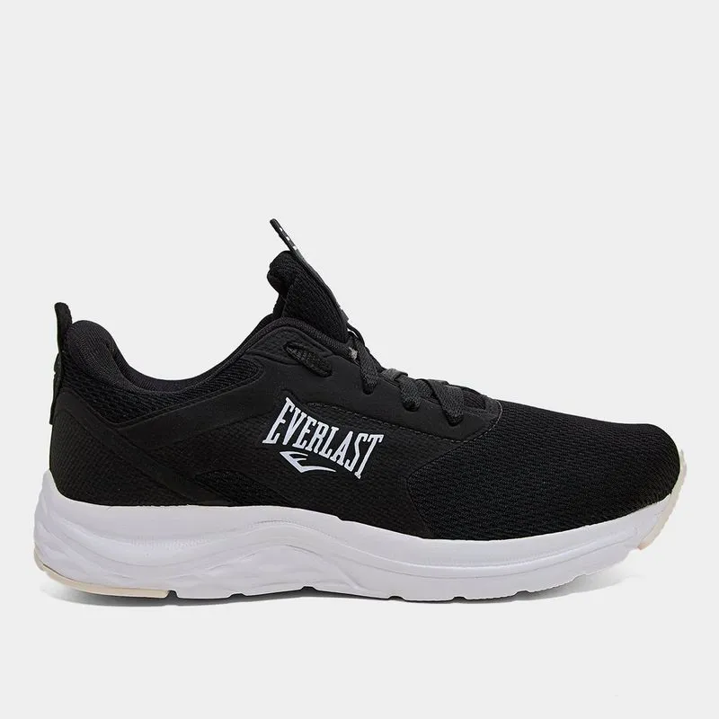 Tênis Everlast City III Feminino - Feminino - Preto+Branco
