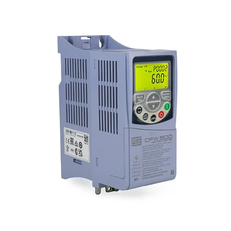 Inversor de Frequência Weg CFW500A04P3T4NB20C2H00G2 4,3A 2CV 380/440V Trifásico