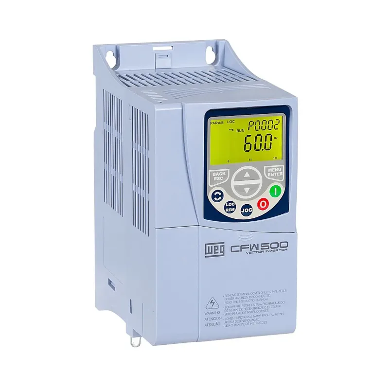 Inversor de Frequência Weg CFW500B10P0T4DB20C3H00G2 10A 5CV 380/440V Trifásico