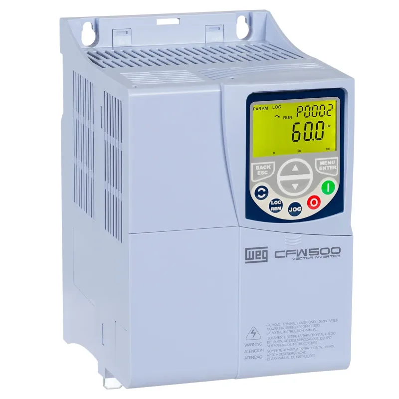 Inversor de Frequência CFW500 Trifásico 200-240Vac, Potência de 7,5CV/5,5kW