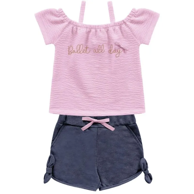 Conjunto Bata E Short Kiko E Kika