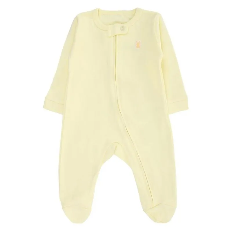 Macacão Longo Timeless RN Zíper Lateral Amarelo (MP)