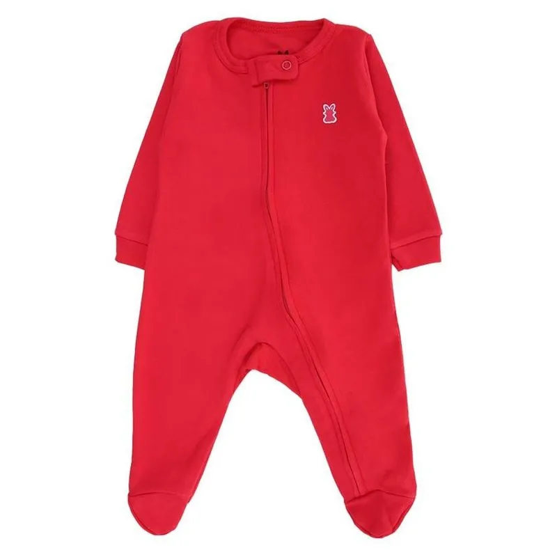 Macacão Longo Timeless RN Zíper Lateral Vermelho (MP)