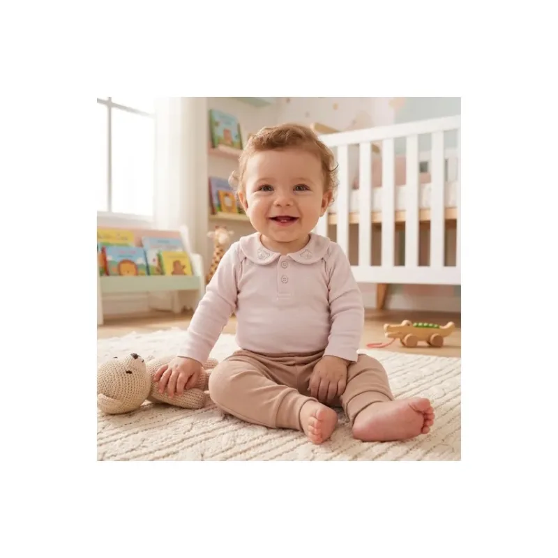 Conjunto Suedine Menino Gola Polo Tam G