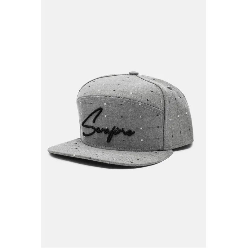 BONE ABA RETA 5 PANEL CALIGRAFIA
