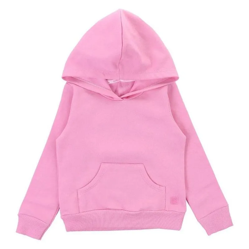 Blusão Moletom Infantil Kookabu Capuz 10 Rosa (MP)