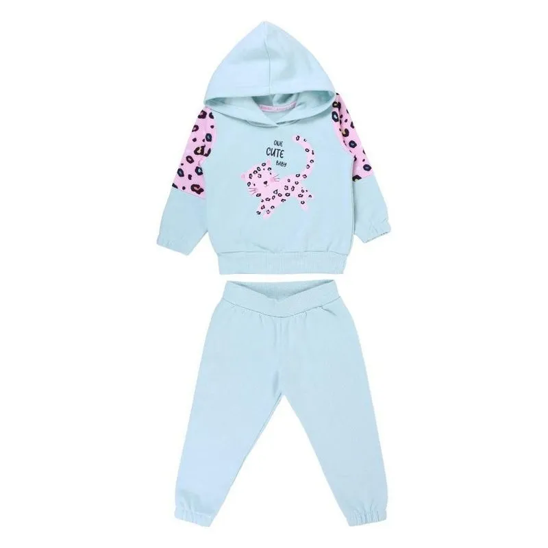 Conjunto Infantil Kookabu Moletom Onça P Verde (MP)