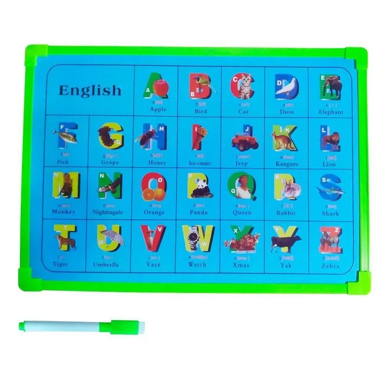 Lousa Mágica Infantil Com Caneta Alfabeto Inglês Educativo