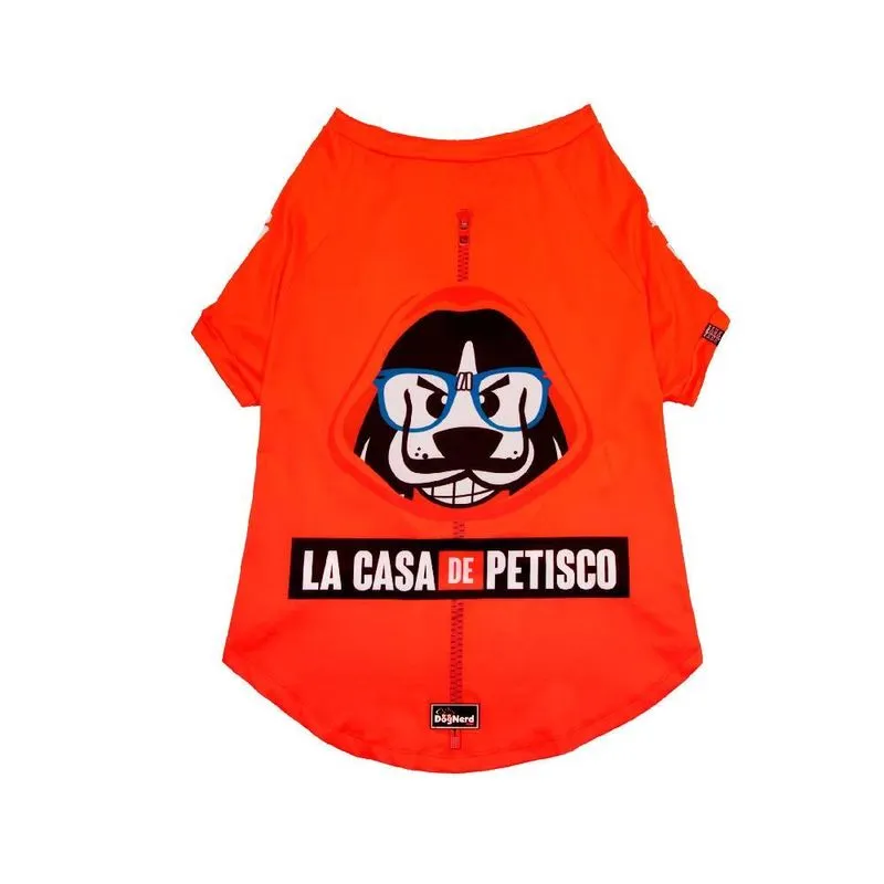 Camiseta Pet La Casa De Pestisco - Tam. 01