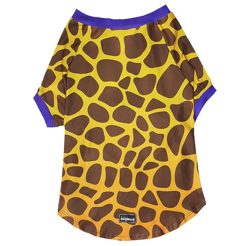 Camiseta Pet Dognerd Girafa