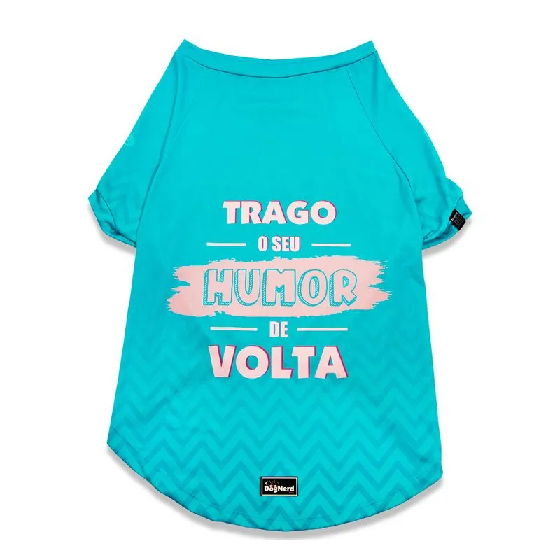 Roupinha Pet Dognerd Humor De Volta