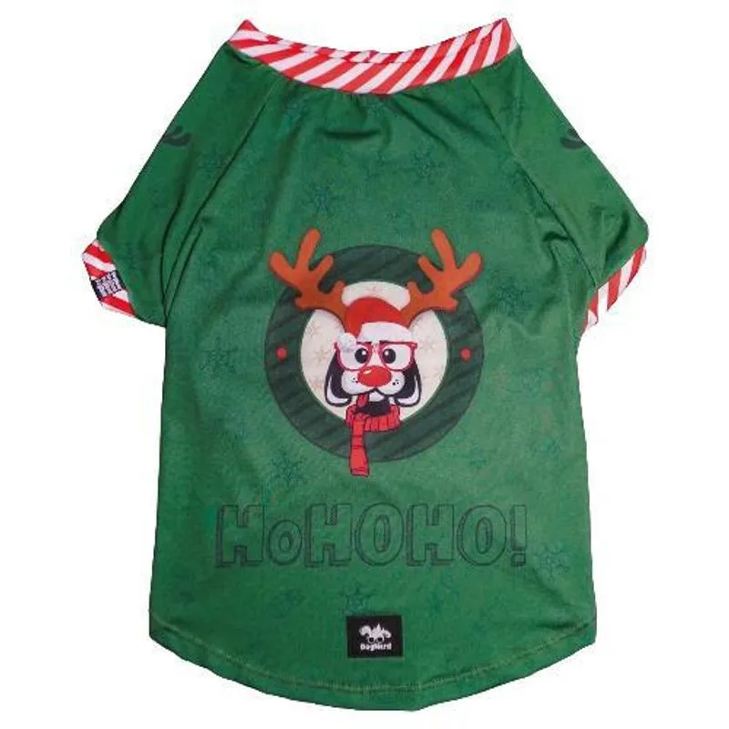 Roupa Pet Uv50 Natal Rudolf - Tam. 6 - Proteção Solar - Rena
