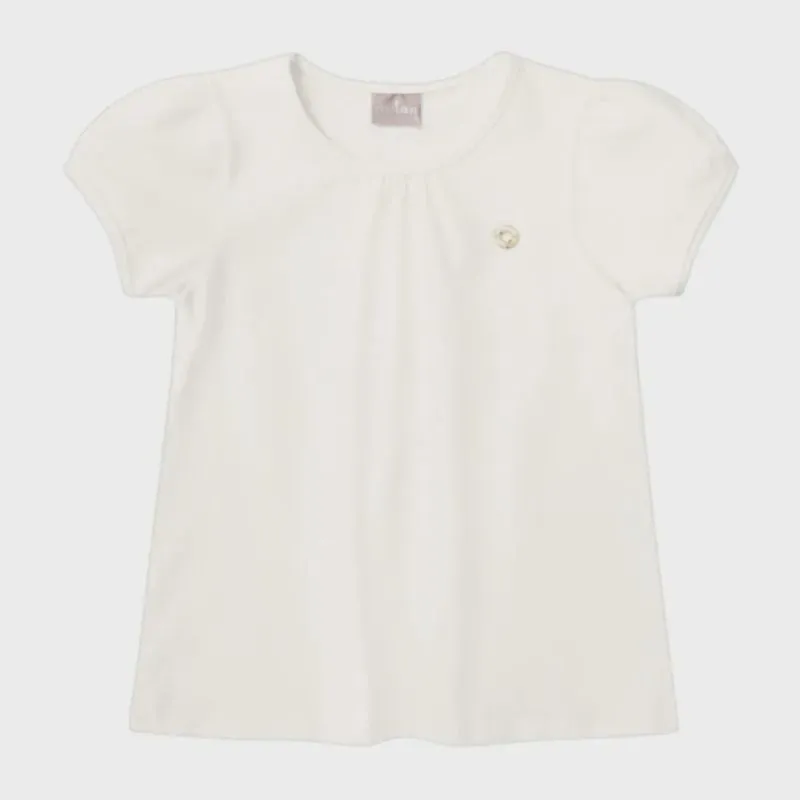 Blusa Infantil Off White 8151 - Kyly
