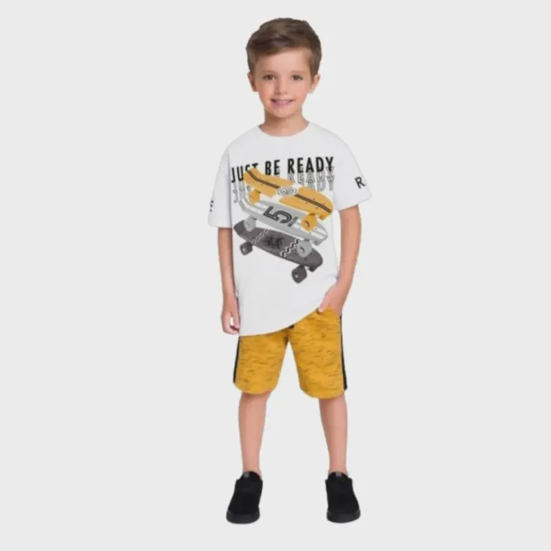 Conjunto Infantil Branco 13282 - Kyly