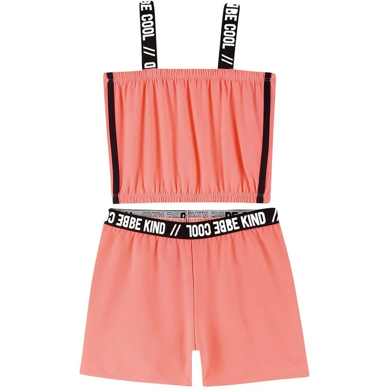 Conjunto Amora Juvenil Menina Verão Estiloso com Detalhe Elástico 12/20 - 51663-POP KYLY-18