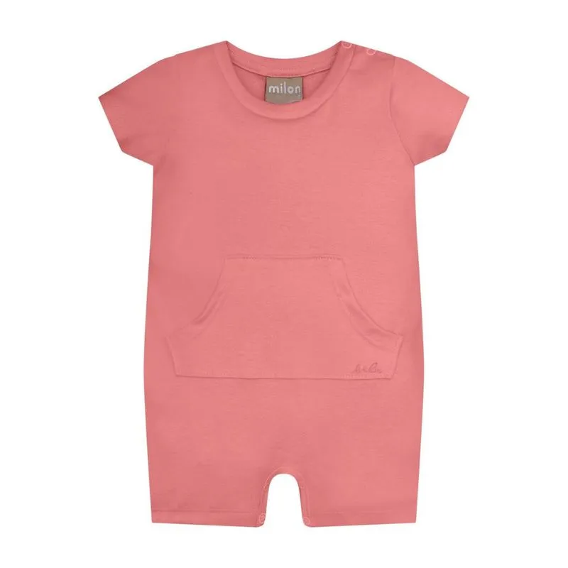 Macaquinho Milon Menina Infantil 1/3 -14317-ROSA CASHMERE-1