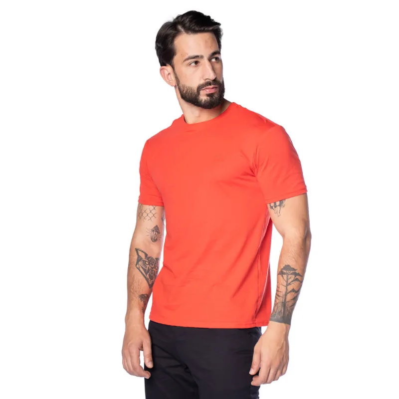 Camiseta Masculina Nicoboco Logo Emborrachado Vermelho - M
