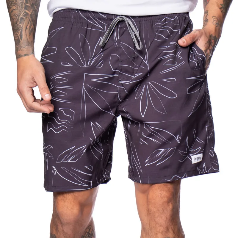 Short Masculino Nico Boco Estampado Preto - M