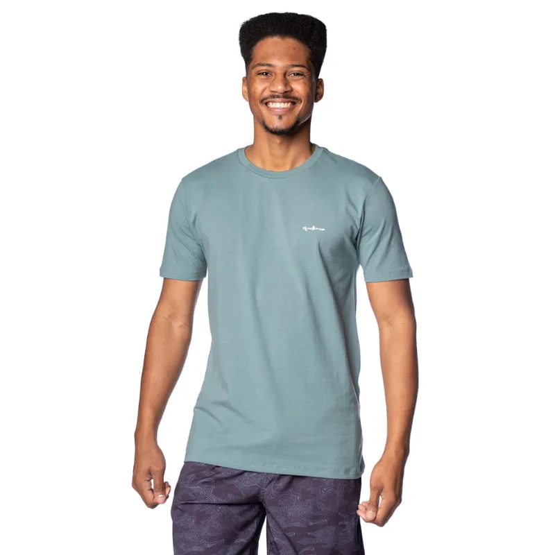 Camiseta Masculina Nicoboco Básica Stretch Verde - P