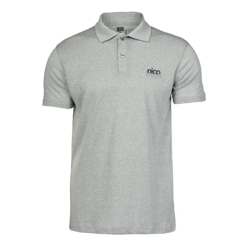 Camisa Polo Masculina Nicoboco Slim Fit Logo Verde - GG