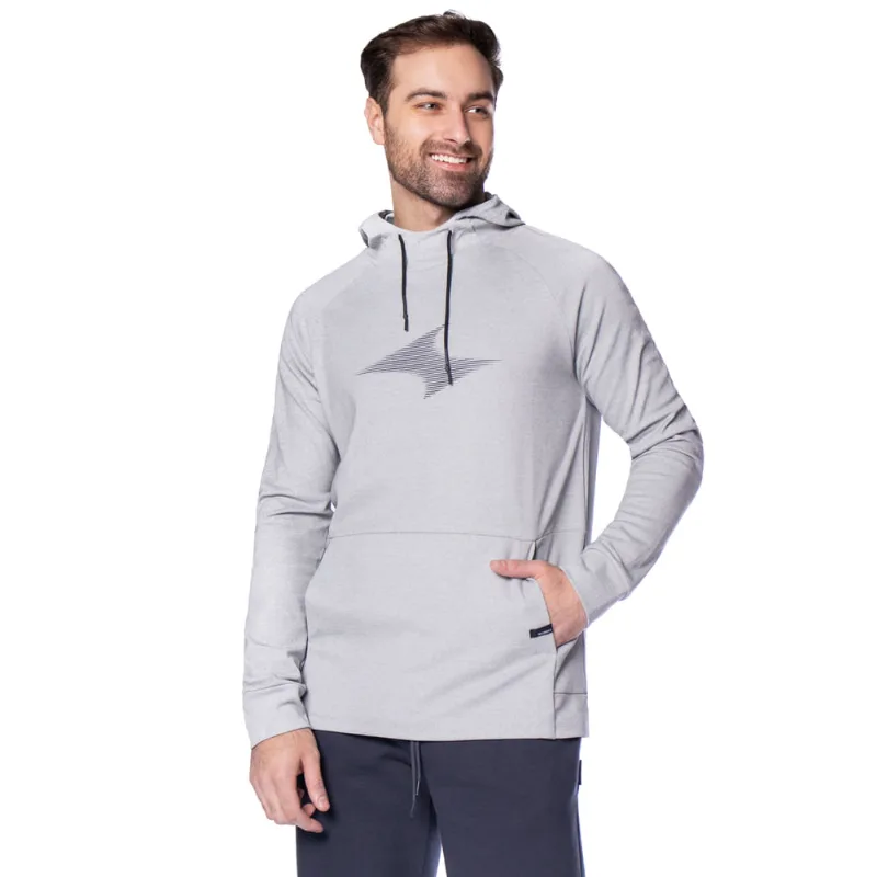 Blusão Masculino Nicoboco Capuz Viscose Cinza Mescla - M