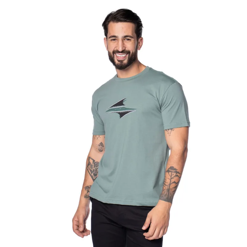 Camiseta Masculina Nicoboco Estampa Surf Verde Claro - P