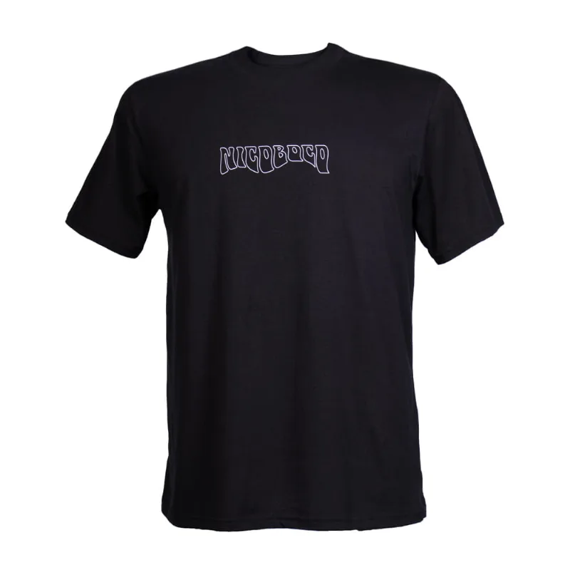 Camiseta Masculina Nicoboco Plus Size Estampa Preto - G1
