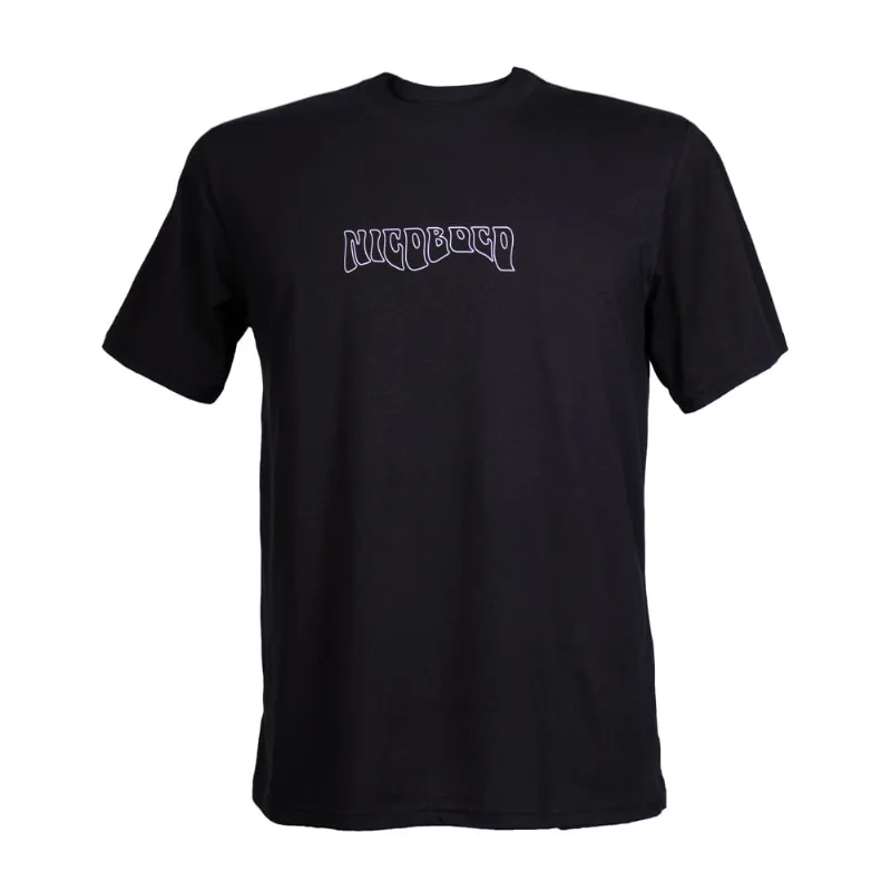Camiseta Masculina Nicoboco Plus Size Estampa Preto - G3