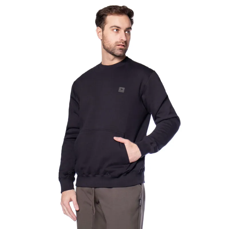 Moletom Masculino Nicoboco Canguru Flanelado Preto - M