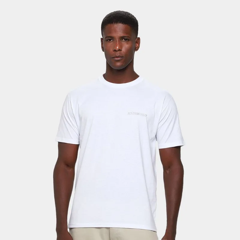 Camiseta Nicoboco Fins Masculina - Masculino - Branco