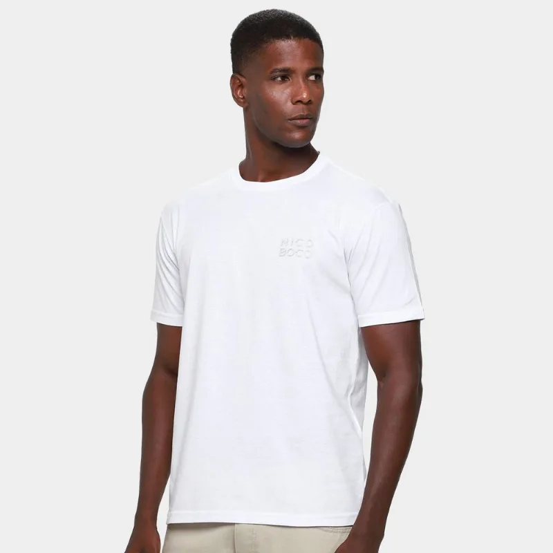 Camiseta Nicoboco Rowing Masculina - Masculino - Branco
