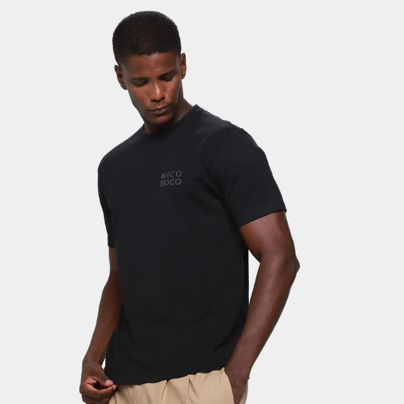 Camiseta Nicoboco Rowing Masculina - Masculino - Preto
