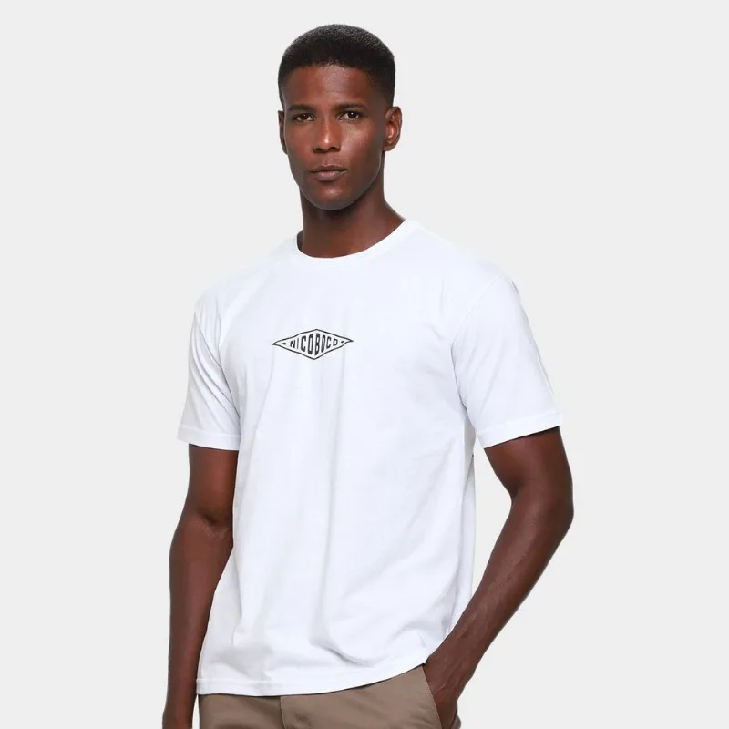 Camiseta Nicoboco Comet Masculina - Masculino - Branco