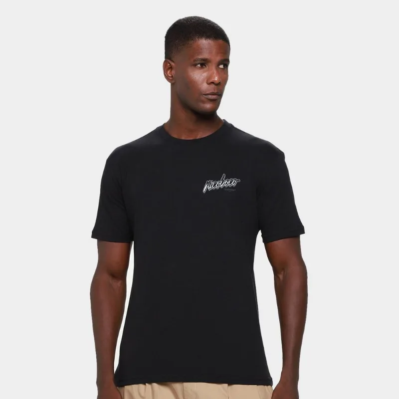 Camiseta Nicoboco Iron Masculina - Masculino - Preto