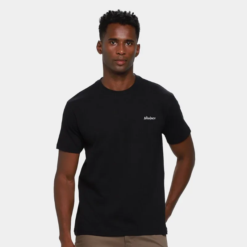 Camiseta Nicoboco Summer Masculina - Masculino - Preto