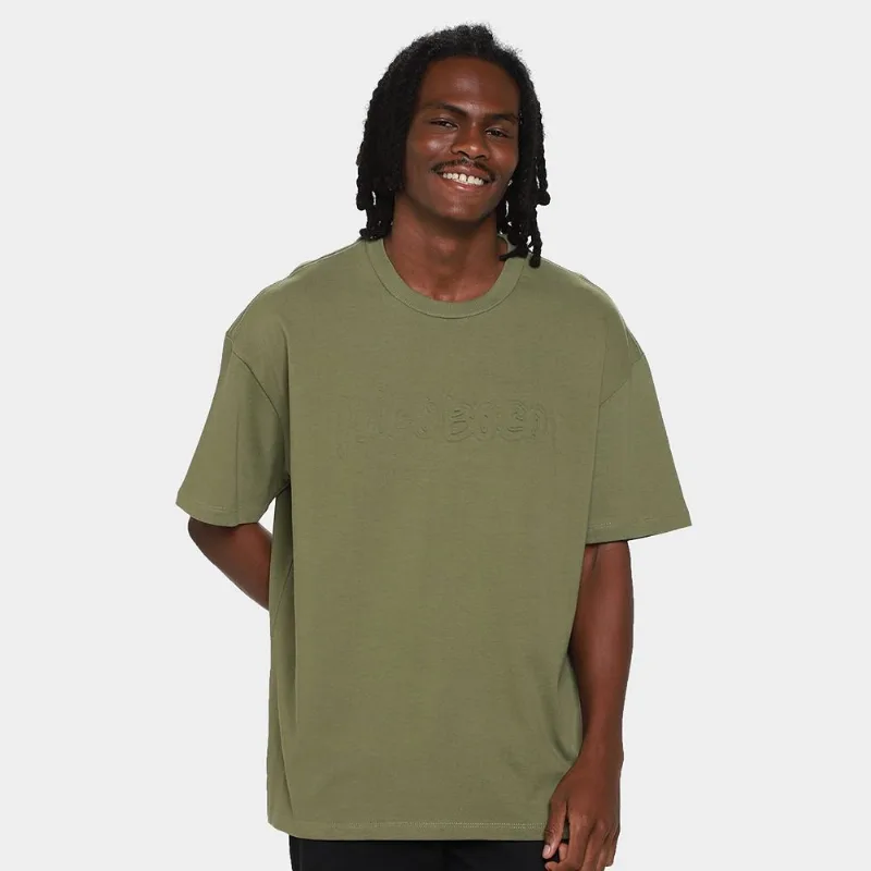 Camiseta Oversized Nicoboco Yerry Masculina - Masculino - Verde