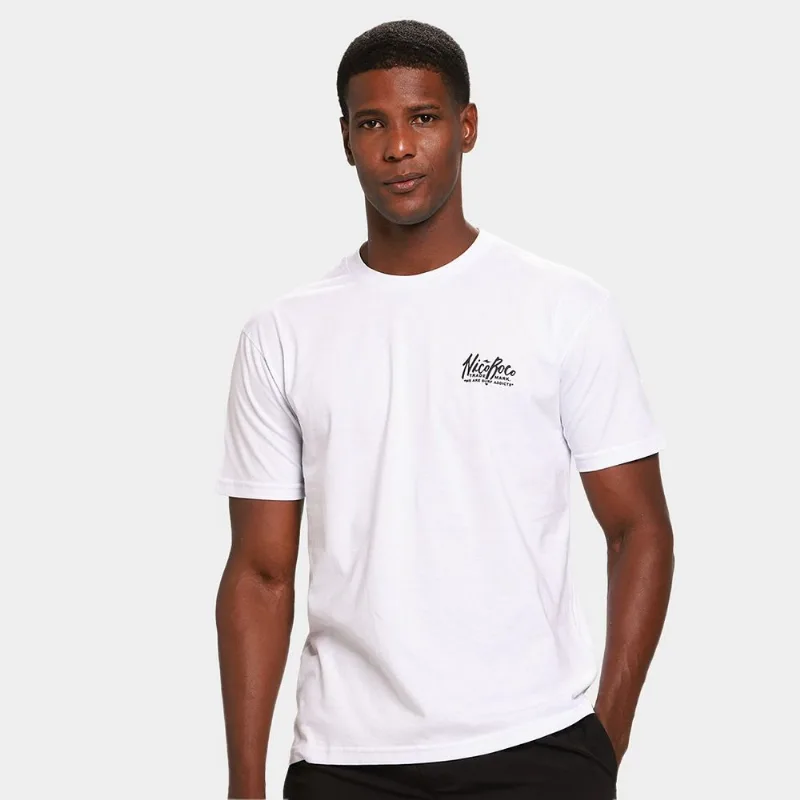 Camiseta Nicoboco Básica Swallow Masculina - Masculino - Branco