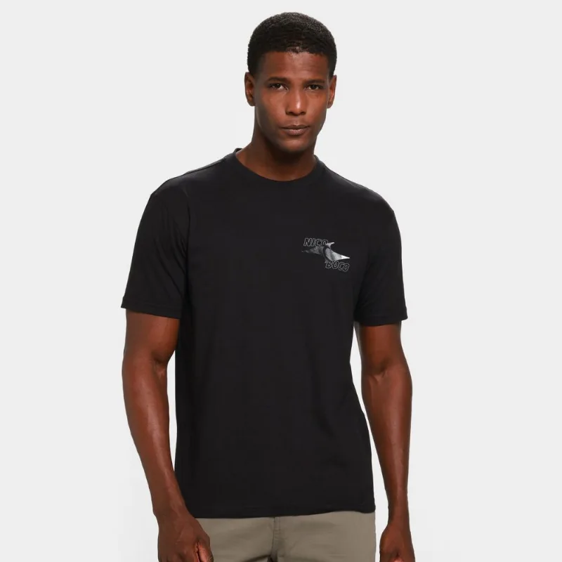 Camiseta Nicoboco Básica Toucan Masculina - Masculino - Preto