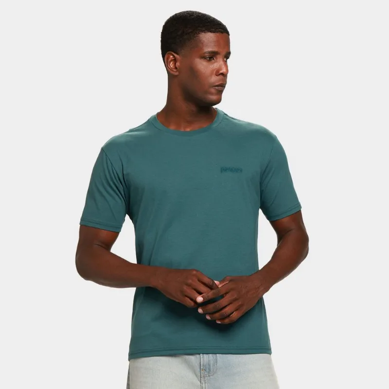 Camiseta Nicoboco Básica Linu Masculina - Masculino - Verde