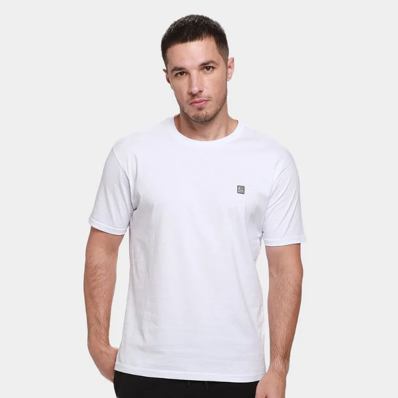 Camiseta Nicoboco Básica Dacota Masculina - Masculino - Branco